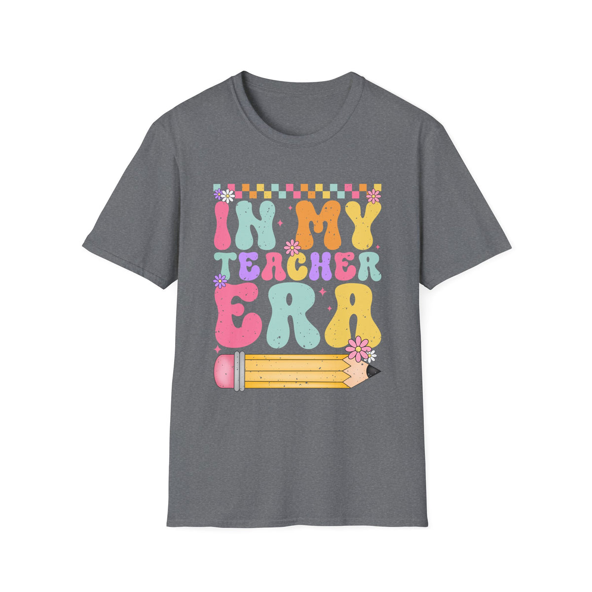 Retro 'In My Teacher Era' Graphic T-Shirt — Cute Teacher Appreciation Tee