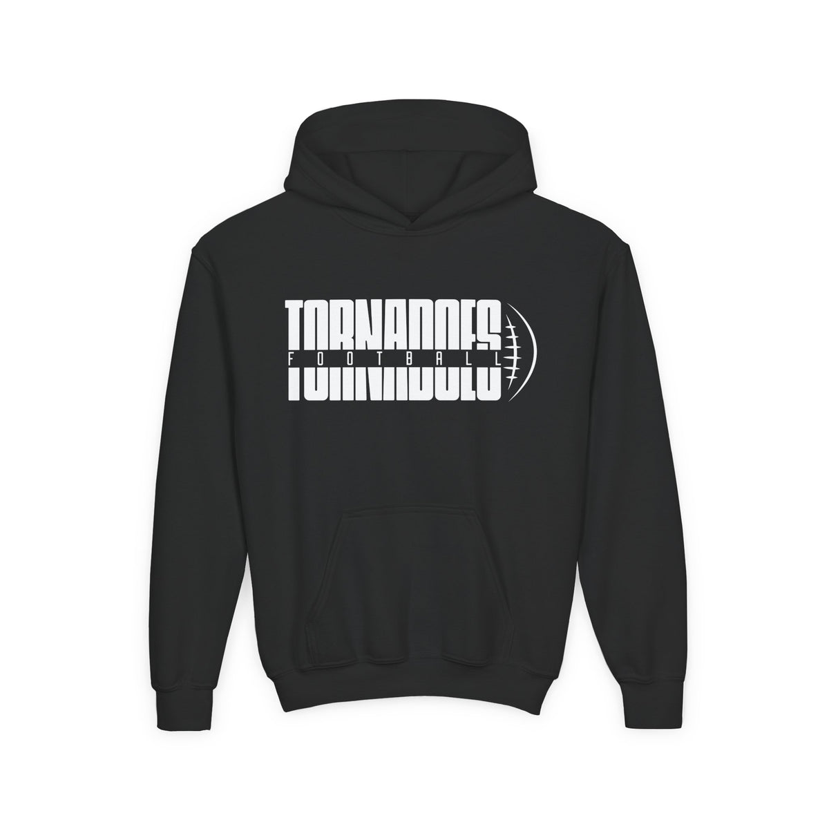 Youth Heavy Blend Hooded Sweatshirt 'Tornadoes Football