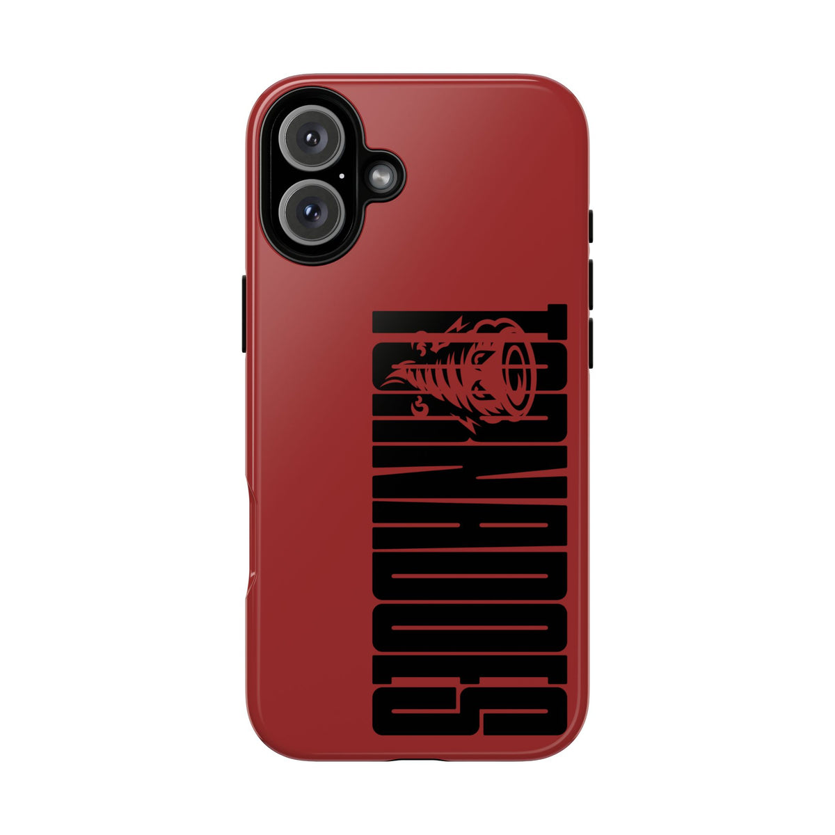 Tornado Tough Phone Case — Bold Storm Graphic Protective Cover