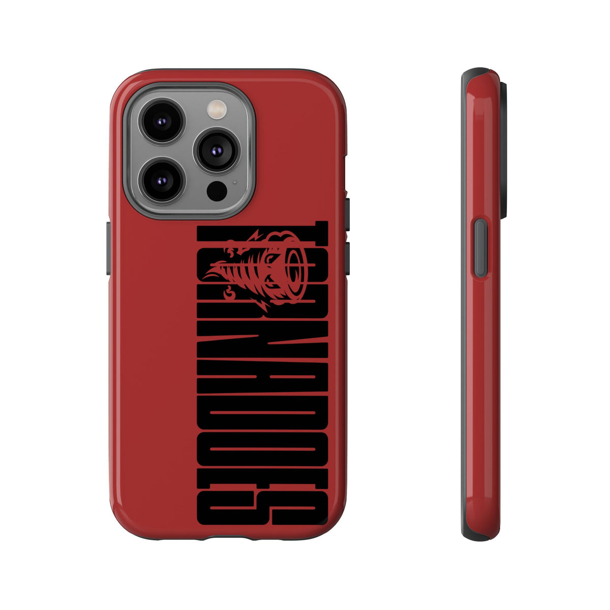 Tornado Tough Phone Case — Bold Storm Graphic Protective Cover
