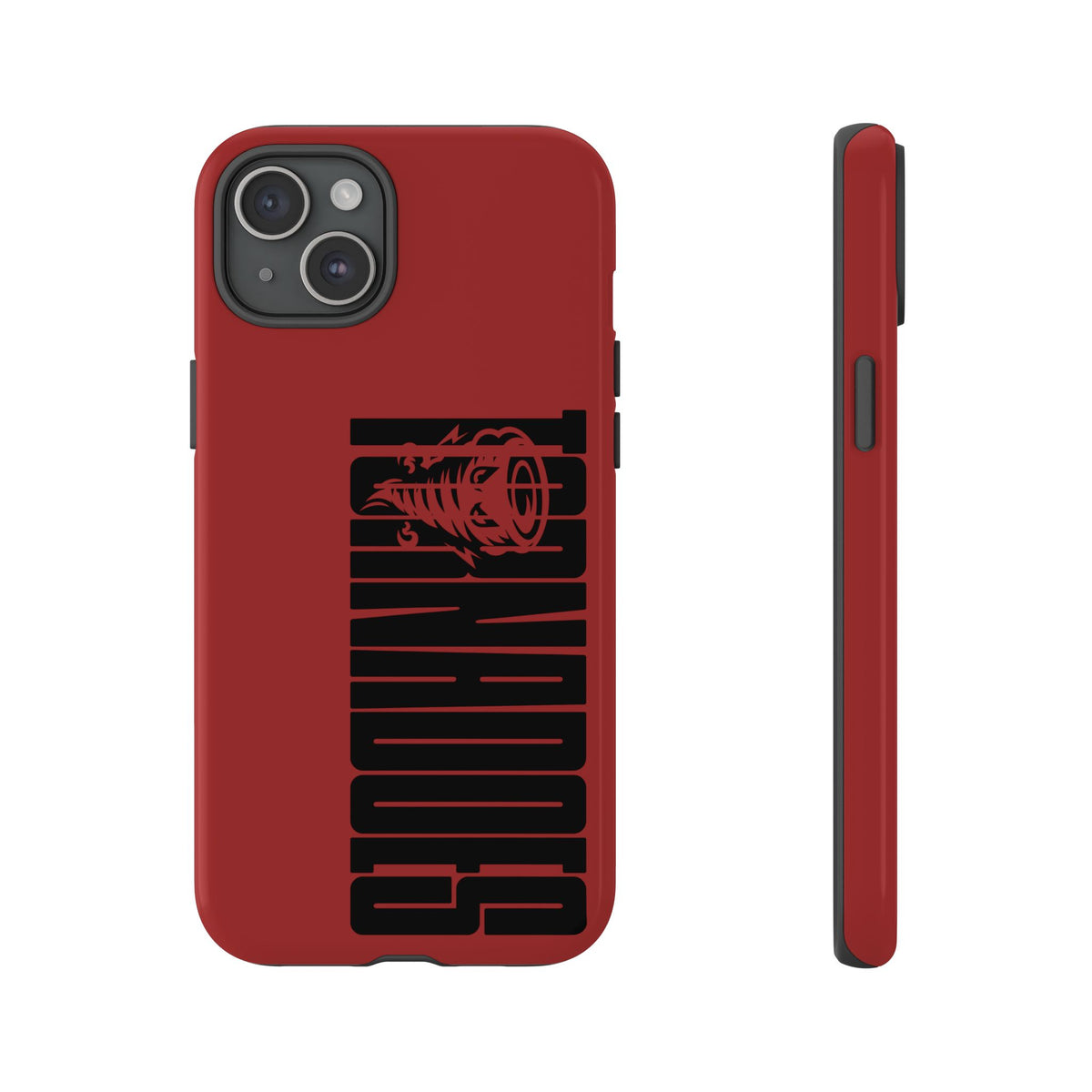Tornado Tough Phone Case — Bold Storm Graphic Protective Cover