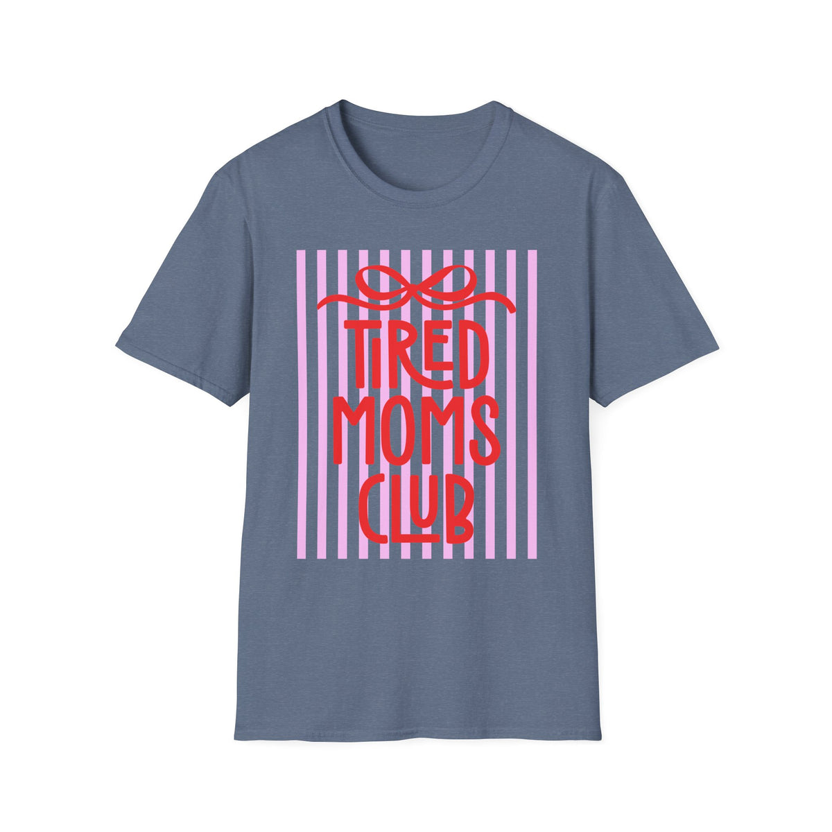 Tired Moms Club T-Shirt – Funny Mom Life Graphic Tee