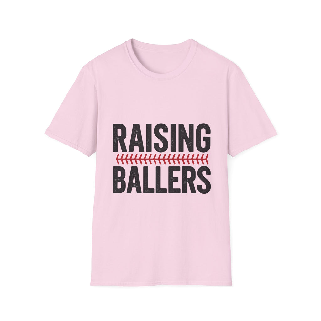 Raising Ballers T-Shirt — Baseball Mom/Dad Youth Sports Tee