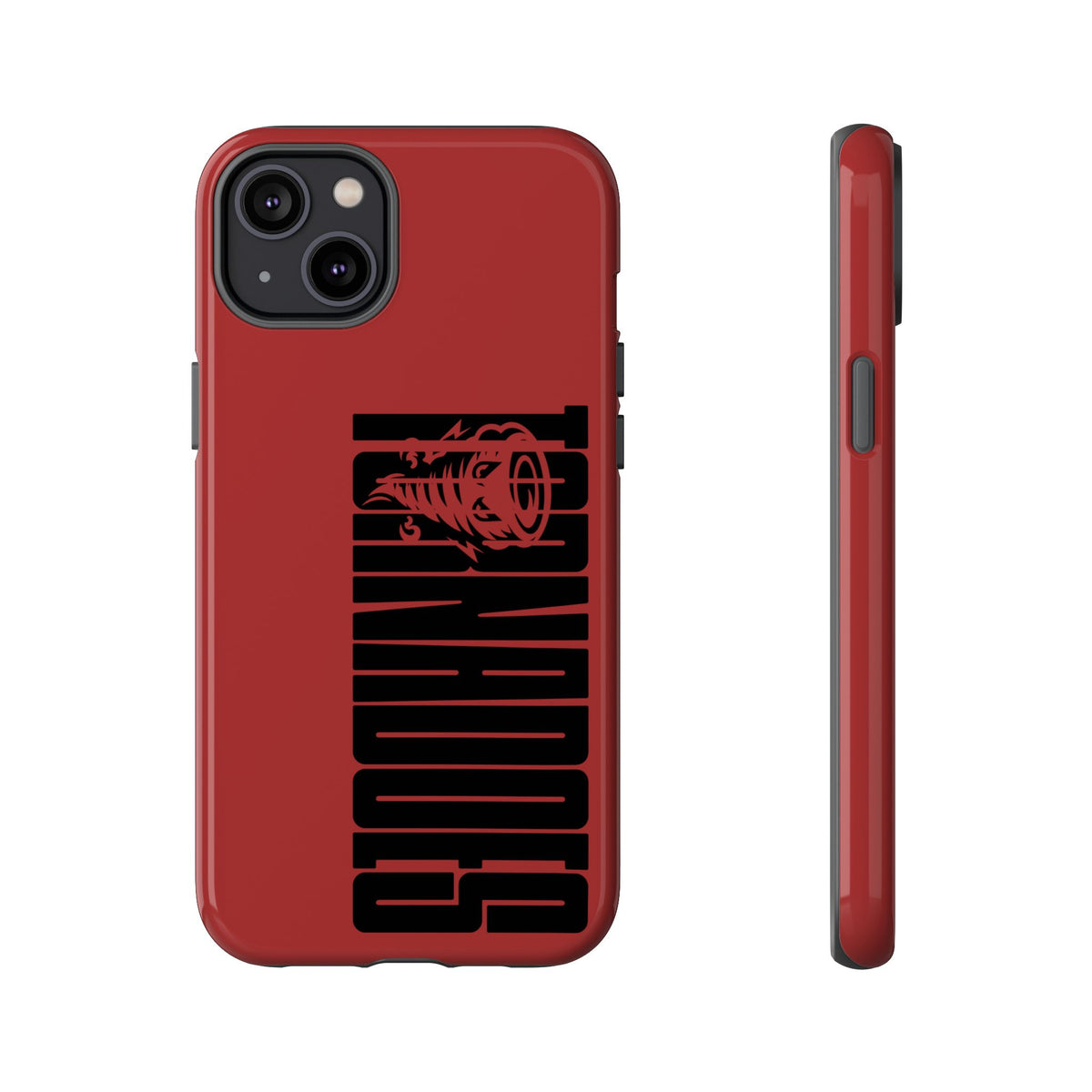 Tornado Tough Phone Case — Bold Storm Graphic Protective Cover