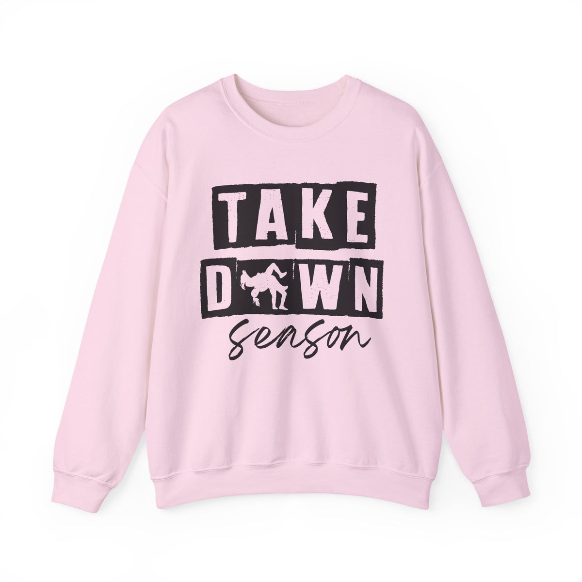 Take Down Season Sweatshirt – Wrestling/Combat Sports Crewneck