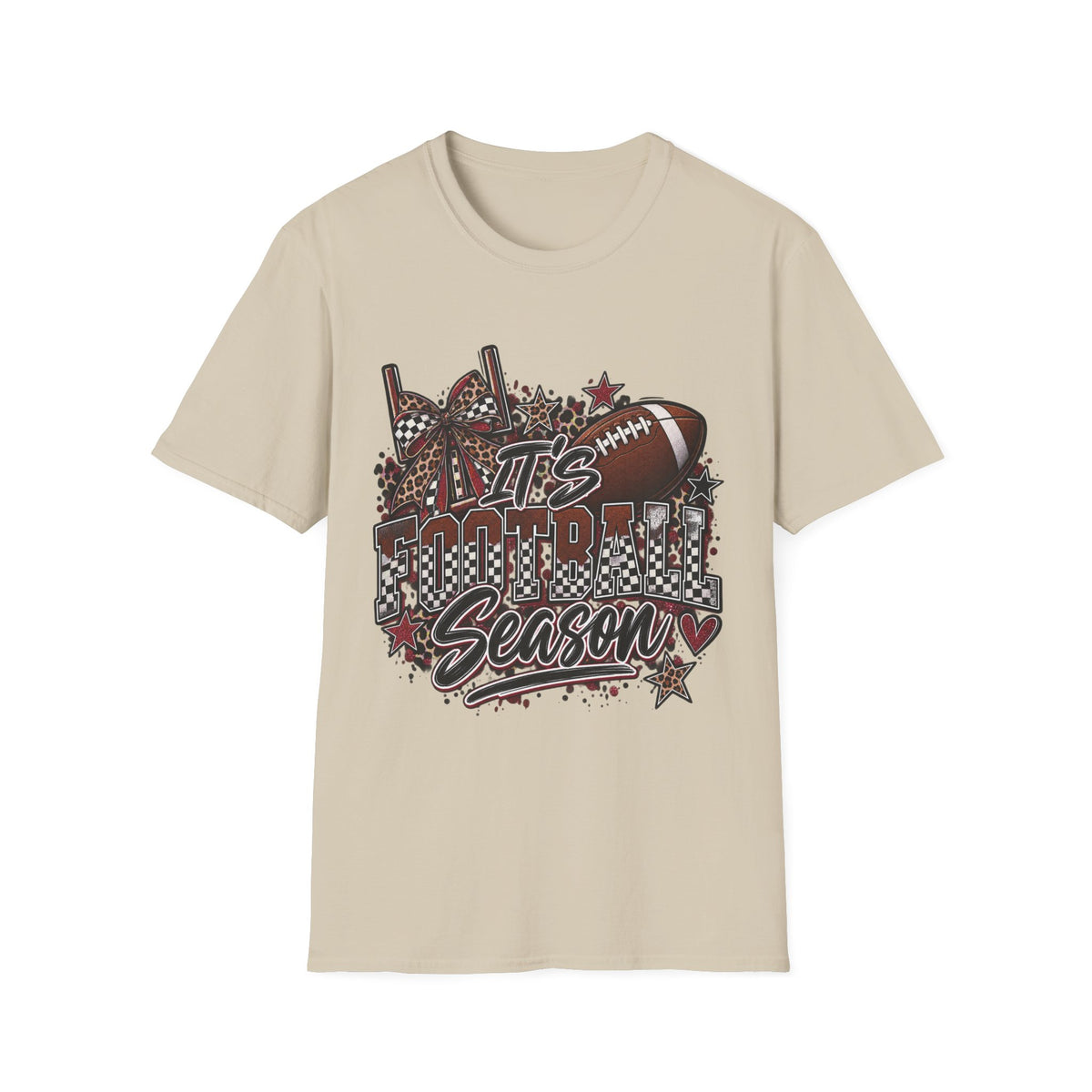 Football Season Graphic T-Shirt – "It's Football Season" Game Day Tee
