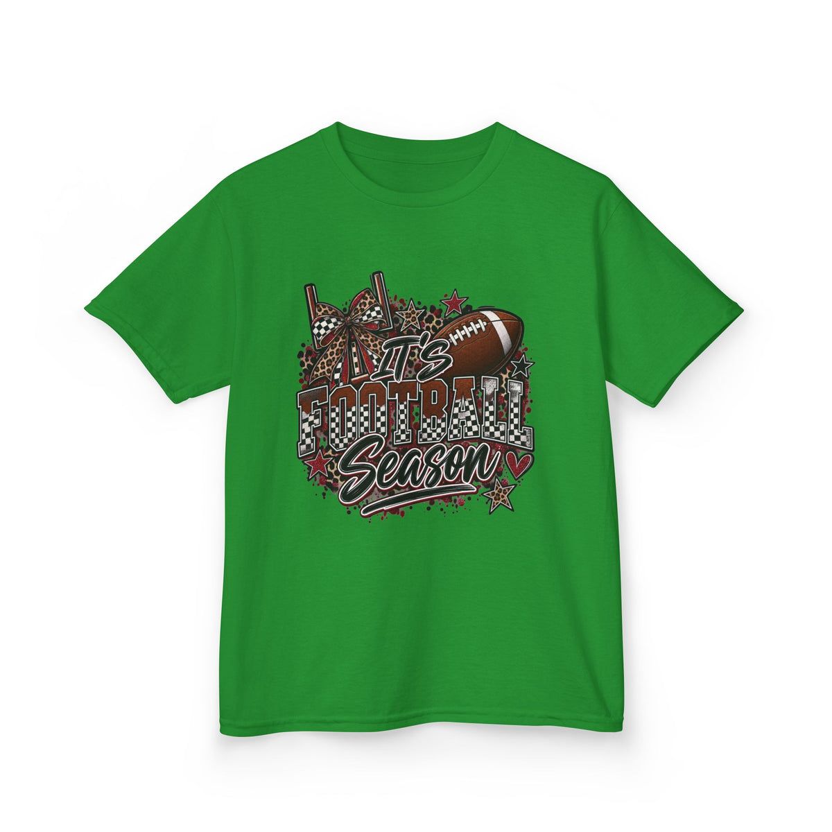 Kids Tee — 'It's Football Season' Graphic Shirt