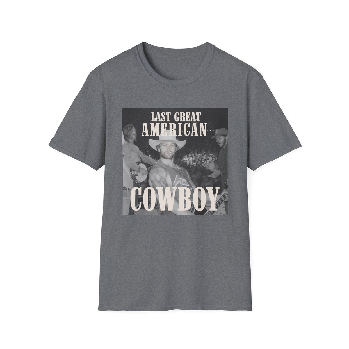 Last Great American Cowboy T-Shirt — Vintage Rodeo Western Graphic Tee