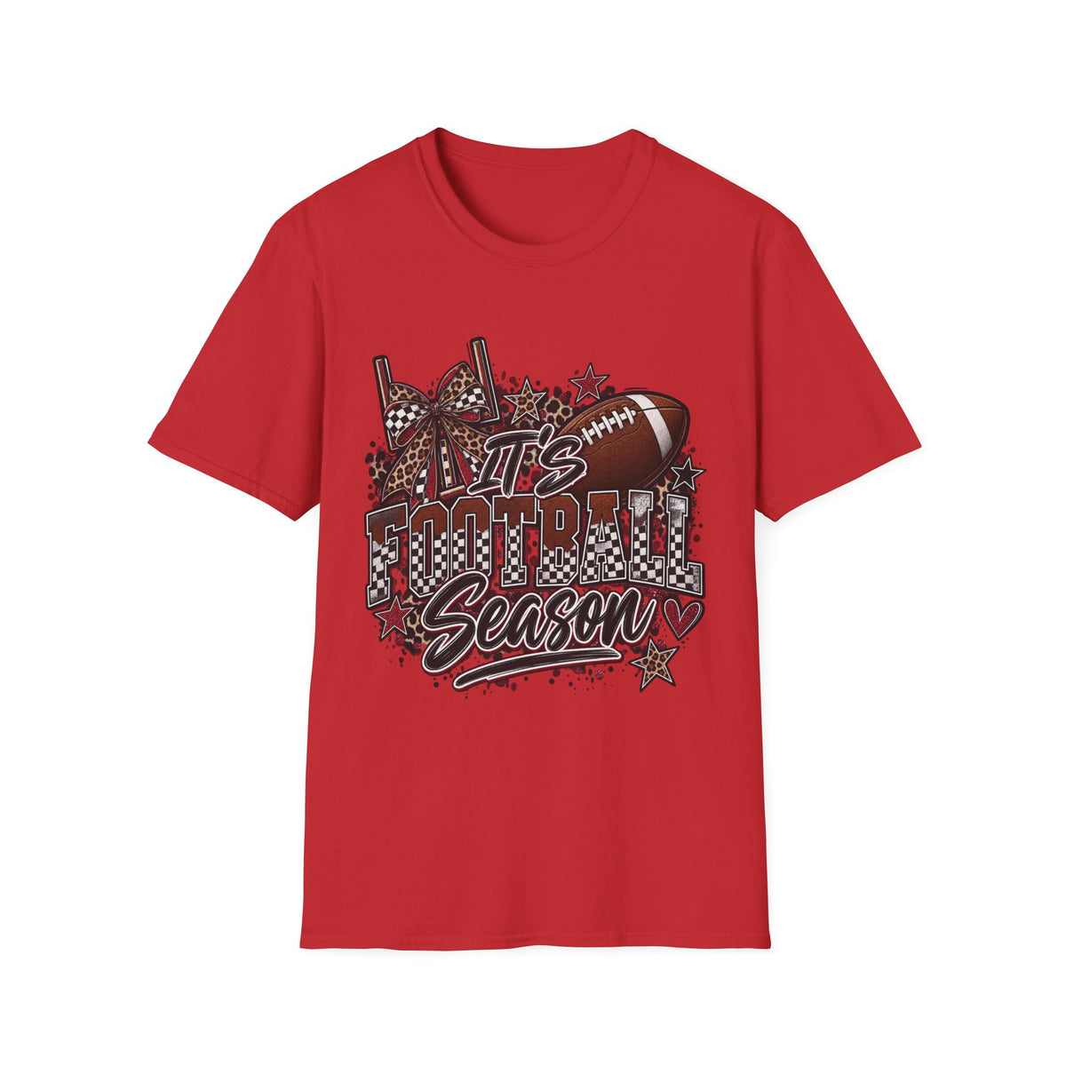 Football Season Graphic T-Shirt – "It's Football Season" Game Day Tee