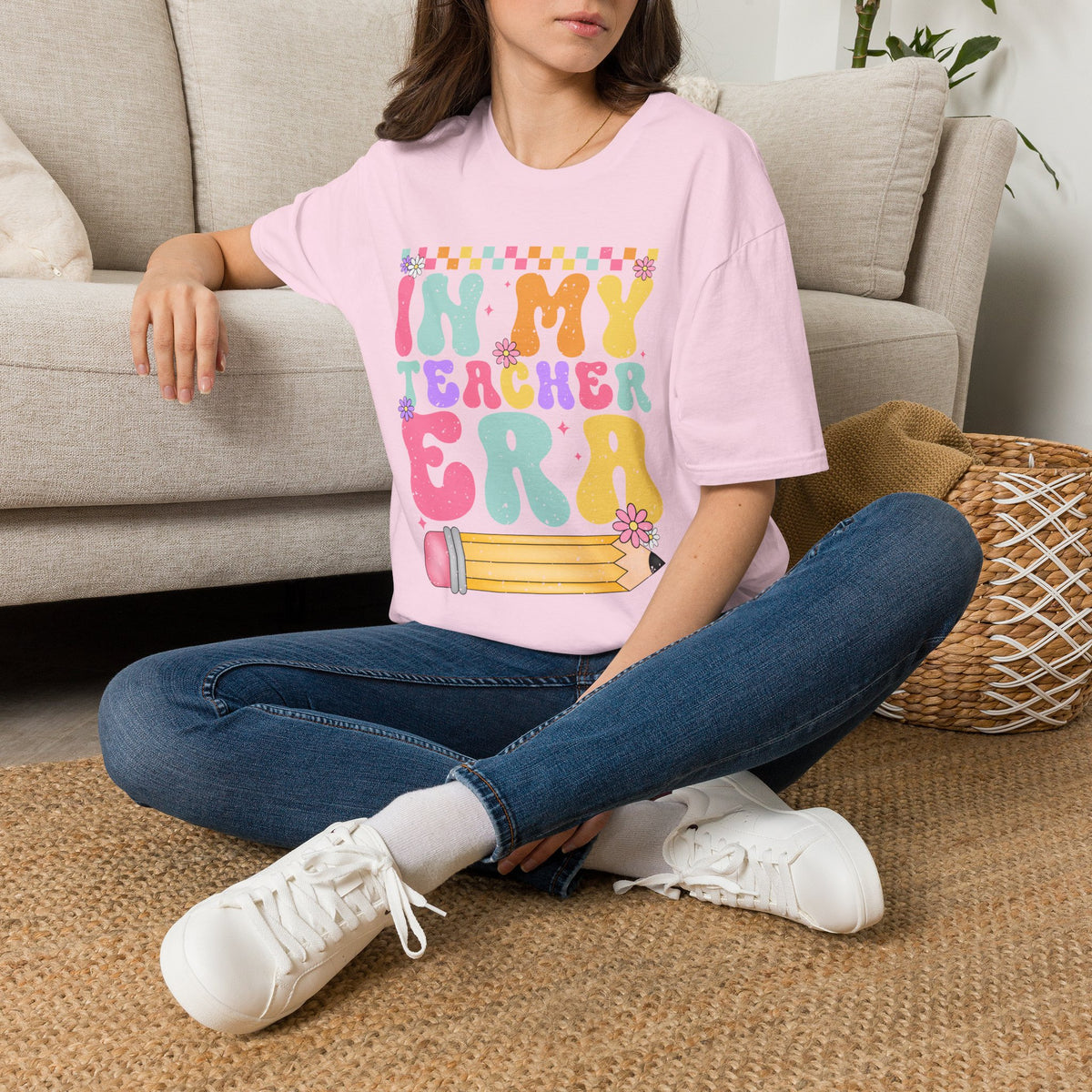 Retro 'In My Teacher Era' Graphic T-Shirt — Cute Teacher Appreciation Tee