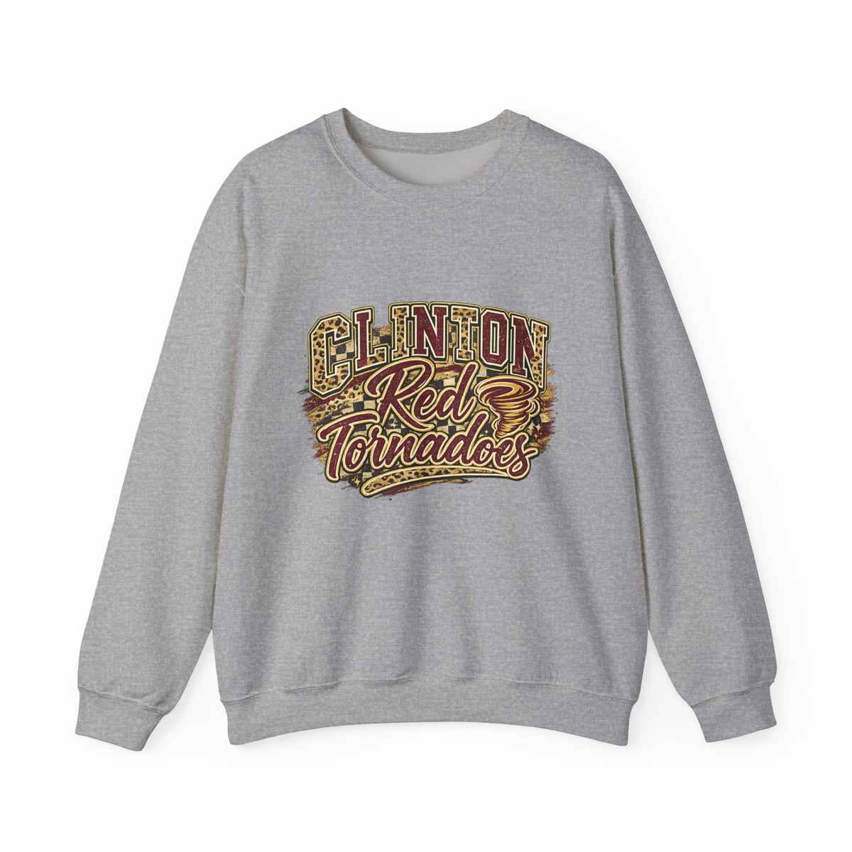Clinton Red Tornados Crewneck Sweatshirt