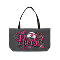 Nurse Weekender Tote Bag — Cute Leopard Print Nursing Travel Bag