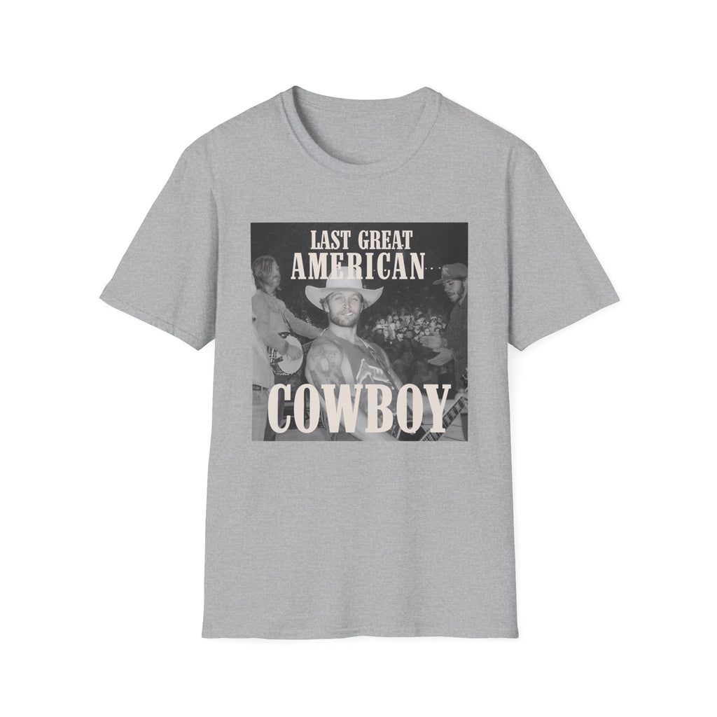 Last Great American Cowboy T-Shirt — Vintage Rodeo Western Graphic Tee