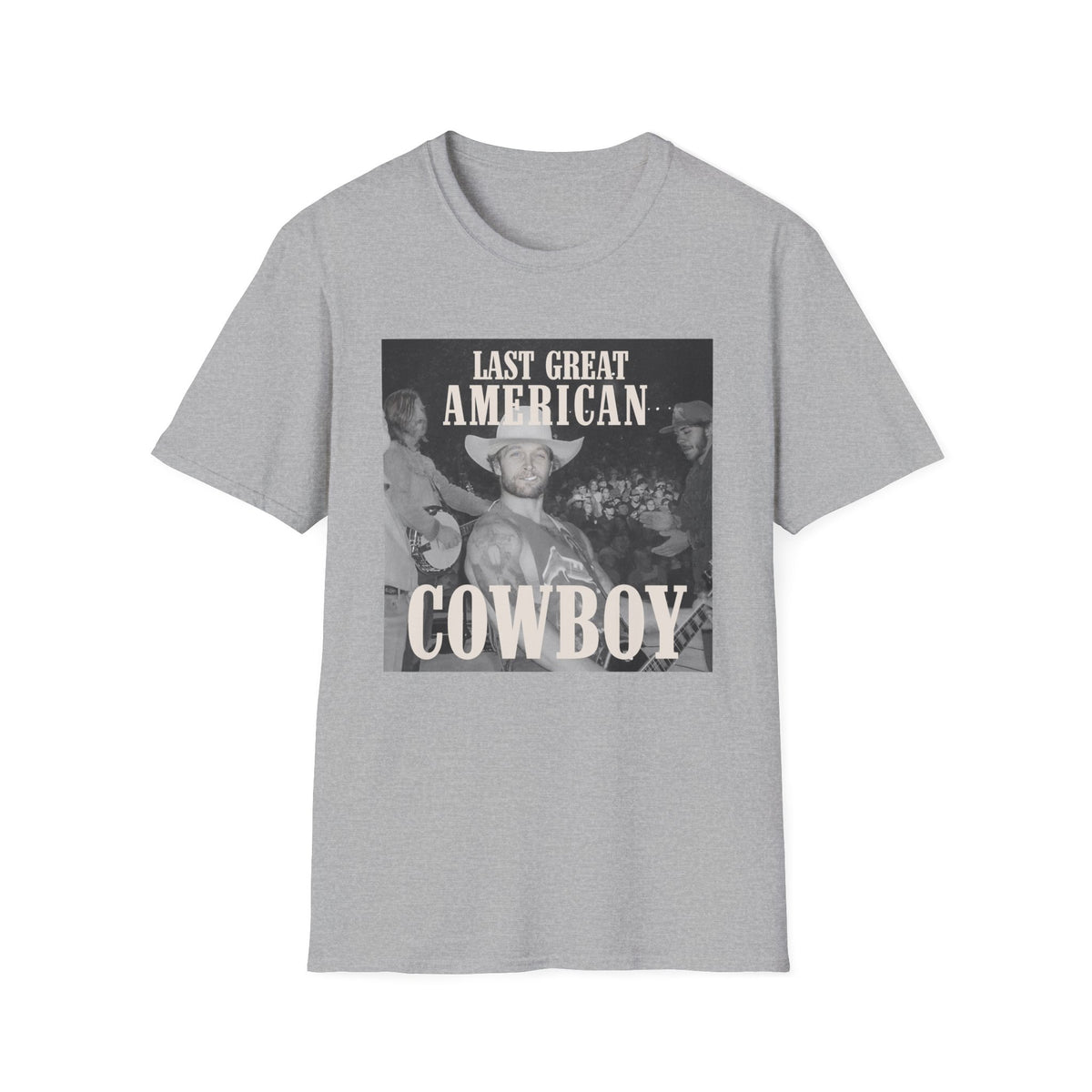 Last Great American Cowboy T-Shirt — Vintage Rodeo Western Graphic Tee