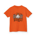 Kids T-Shirt — "Spooky Season" Leopard Ghost Halloween Tee