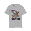 Rodeo Rider Graphic T-Shirt — 'Coors Banquet' Western Cowboy Tee