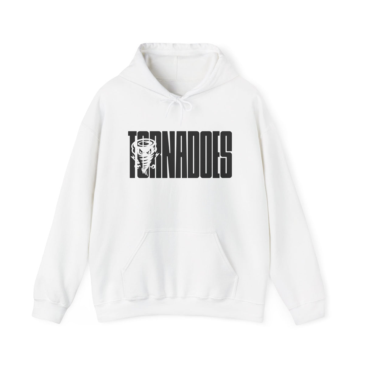Tornadoes Hoodie — Bold Tornado Logo Pullover