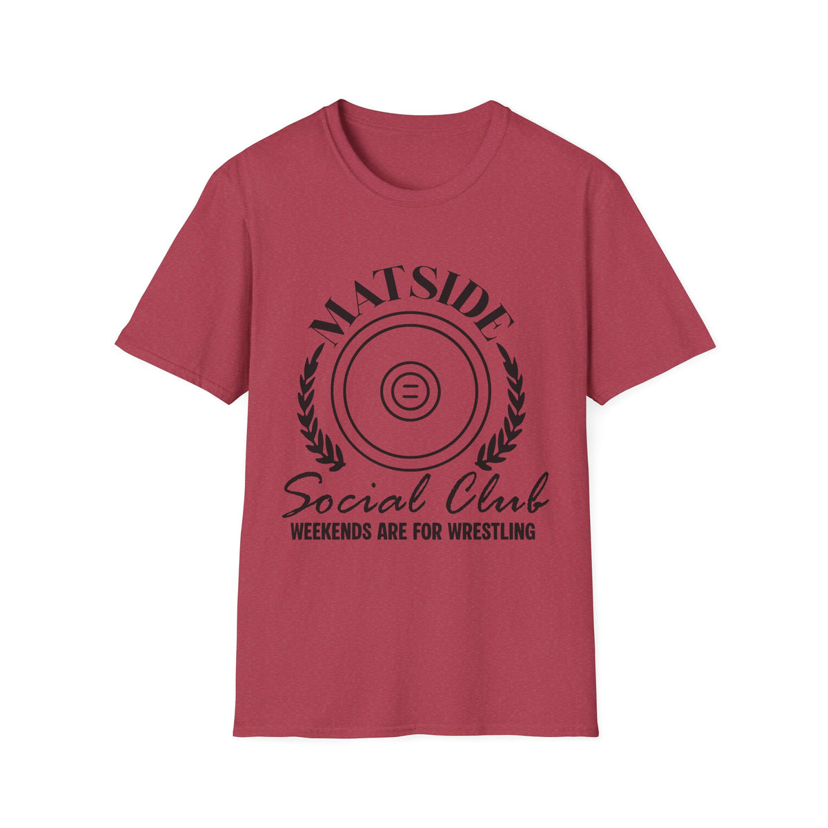 Matside Social Club T-Shirt — Weekends Are For Wrestling Graphic Tee