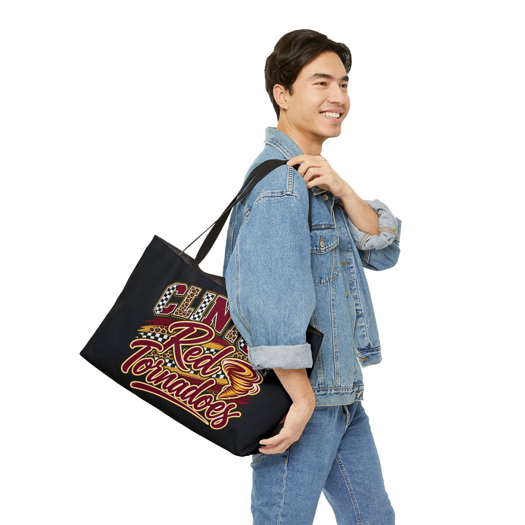 Weekender Tote - Clinton Red Tornadoes School Spirit Bag