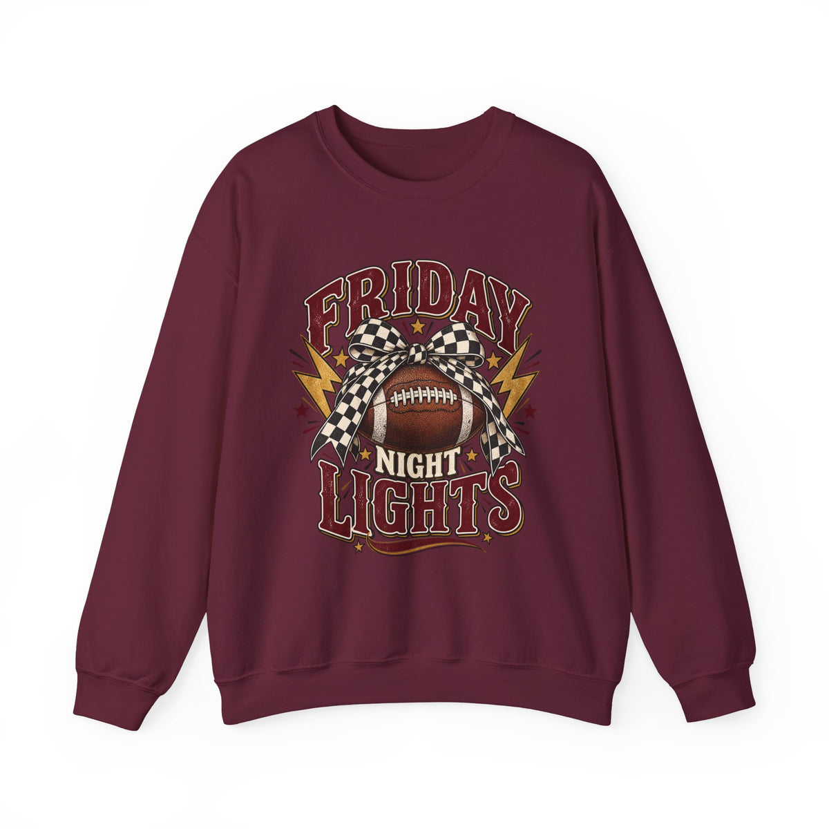 Friday Night Lights Football Crewneck Sweatshirt