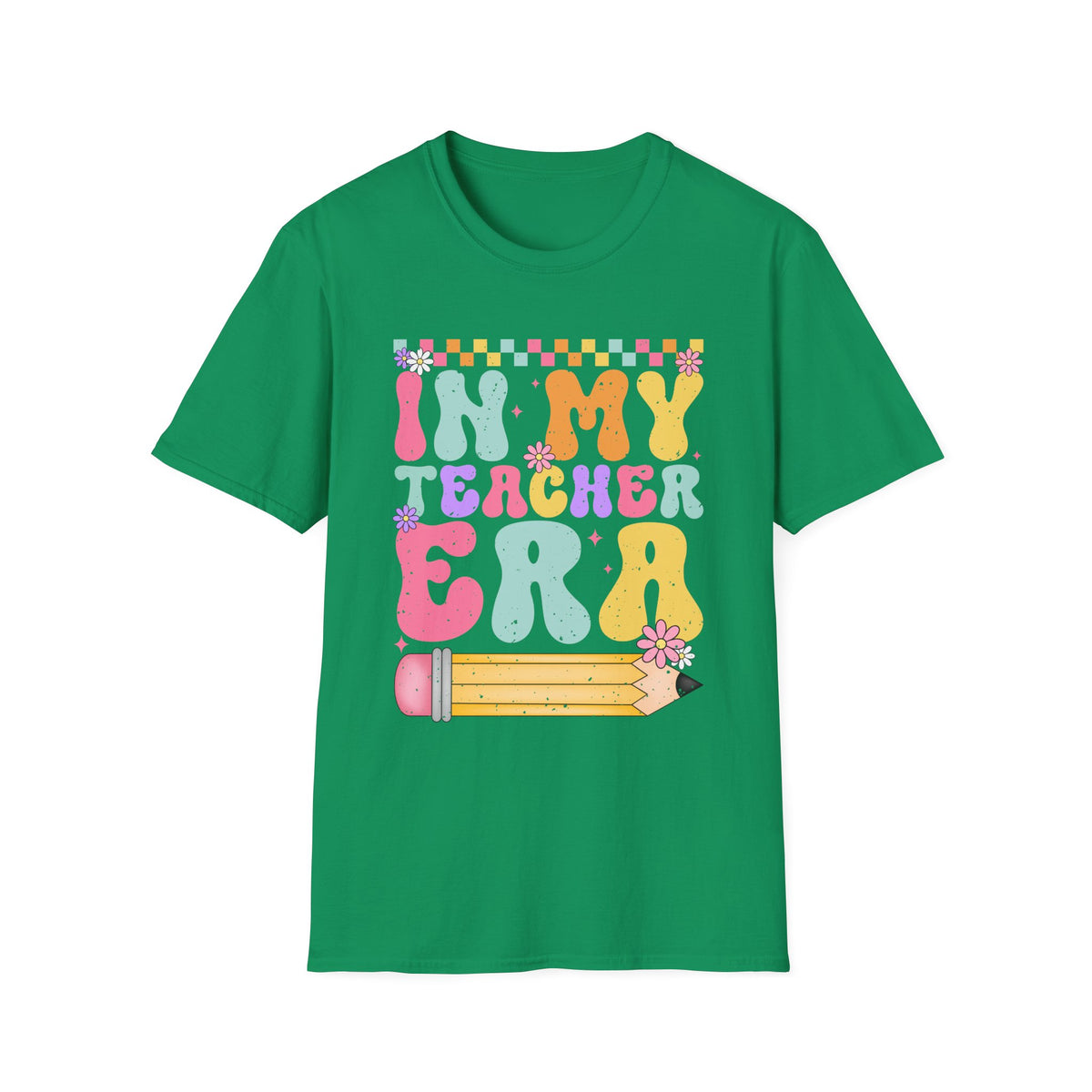 Retro 'In My Teacher Era' Graphic T-Shirt — Cute Teacher Appreciation Tee