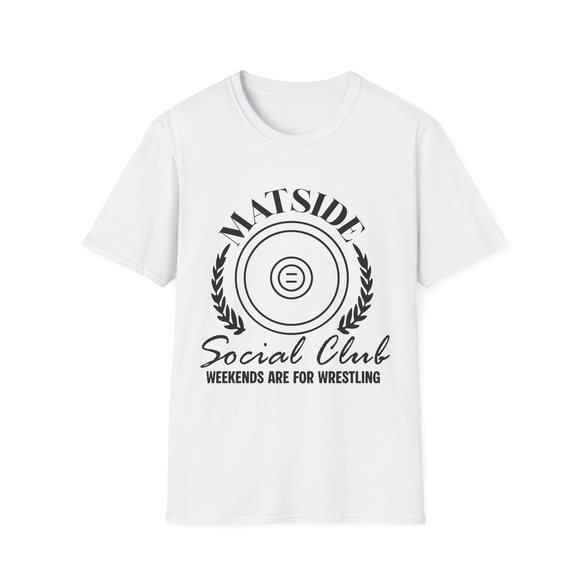 Matside Social Club T-Shirt — Weekends Are For Wrestling Graphic Tee