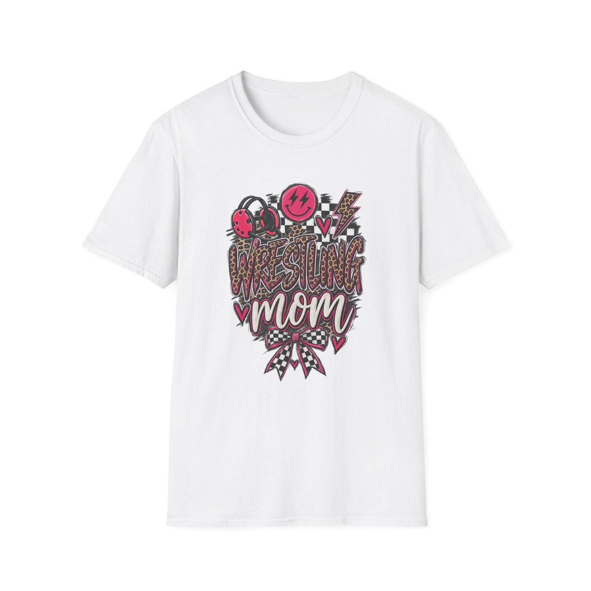 Wrestling Mom T-Shirt — Retro Graphic Wrestling Mom Tee for Moms & Fans