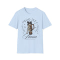 Boo-Jee Mama T-Shirt — Leopard Print Coffee Tumbler Halloween Tee