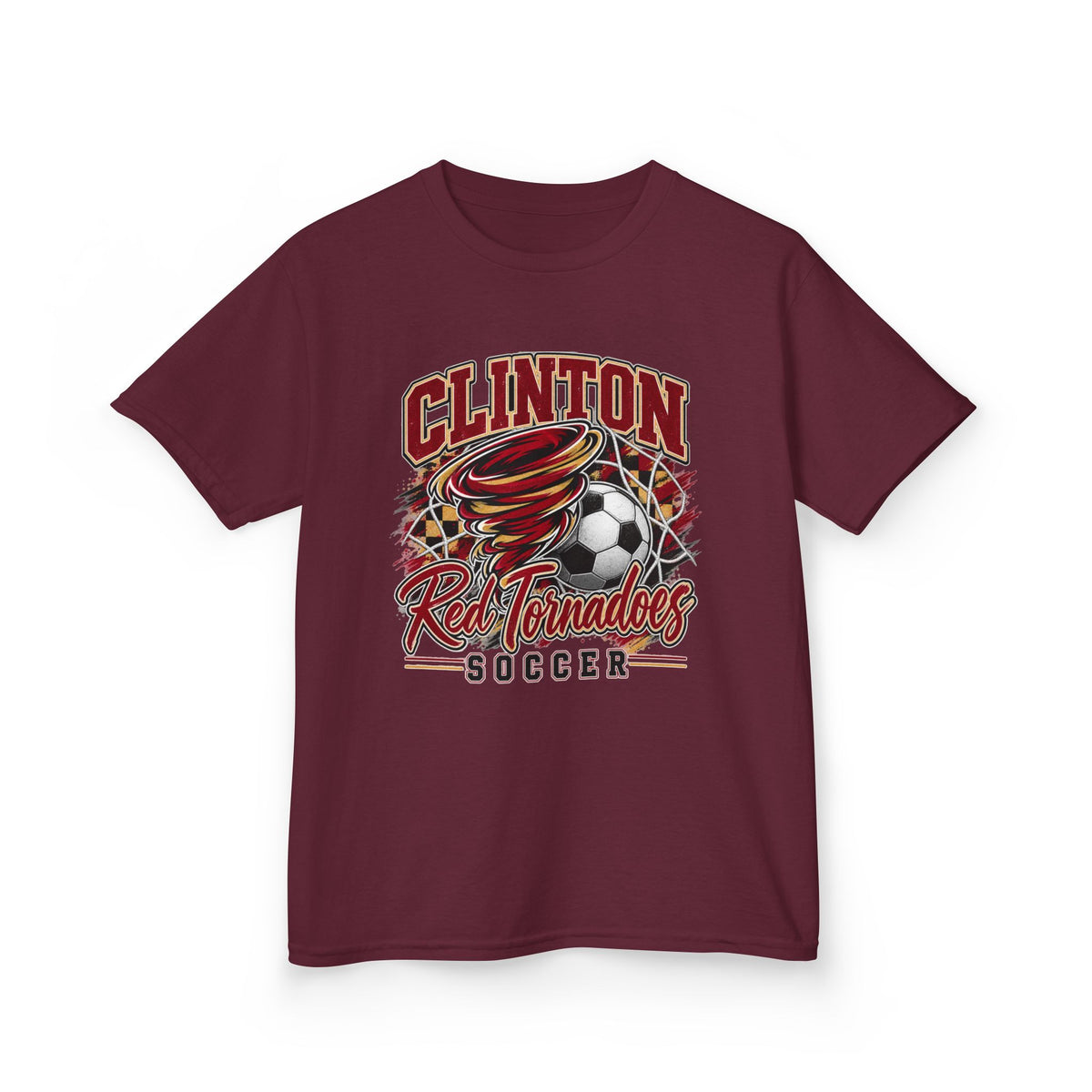 Clinton Red Tornadoes Kids Soccer Tee