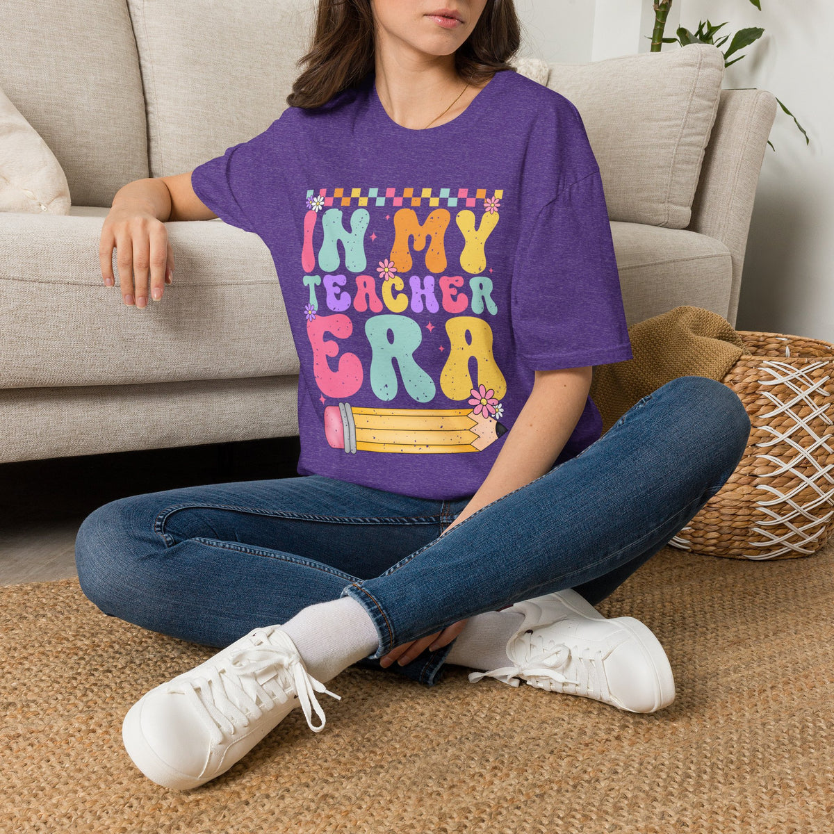 Retro 'In My Teacher Era' Graphic T-Shirt — Cute Teacher Appreciation Tee