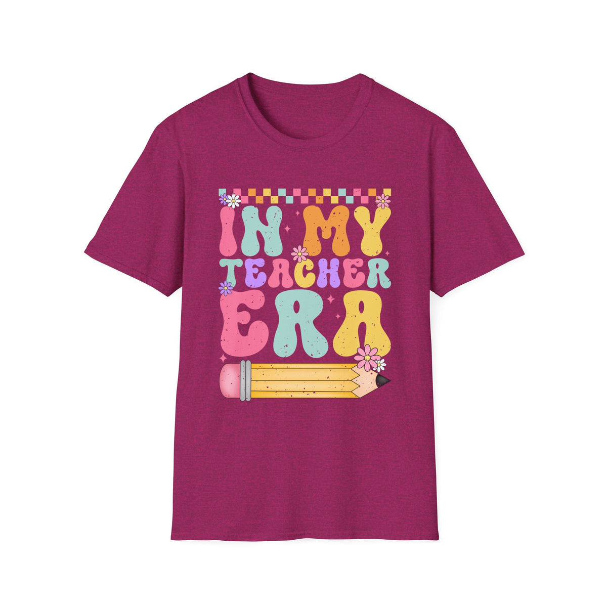 Retro 'In My Teacher Era' Graphic T-Shirt — Cute Teacher Appreciation Tee