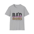 Bad Moms Club T-Shirt — Bold Leopard Accent Graphic Tee