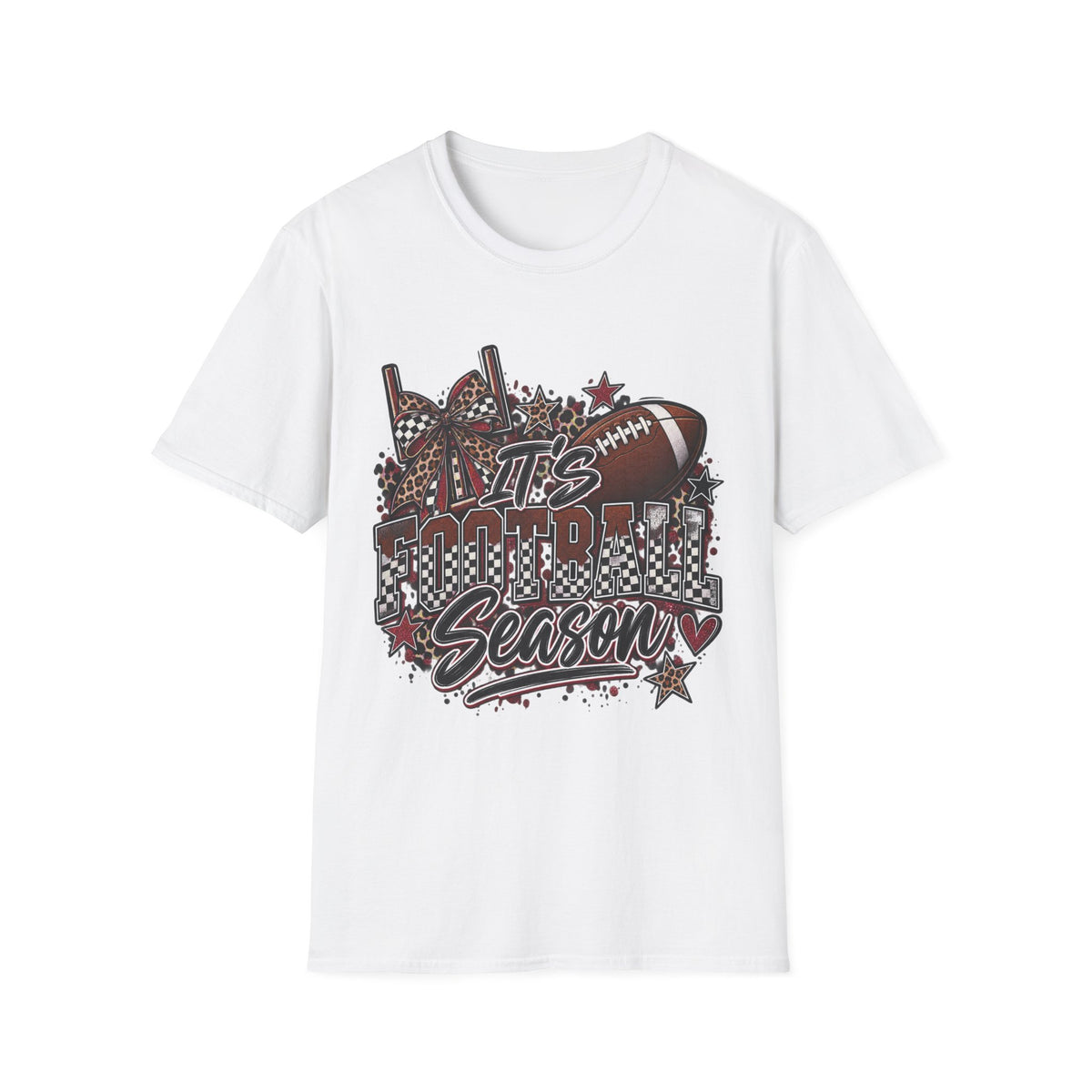Football Season Graphic T-Shirt – "It's Football Season" Game Day Tee