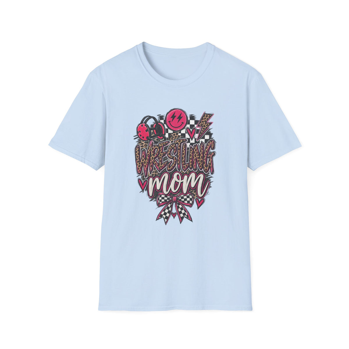 Wrestling Mom T-Shirt — Retro Graphic Wrestling Mom Tee for Moms & Fans