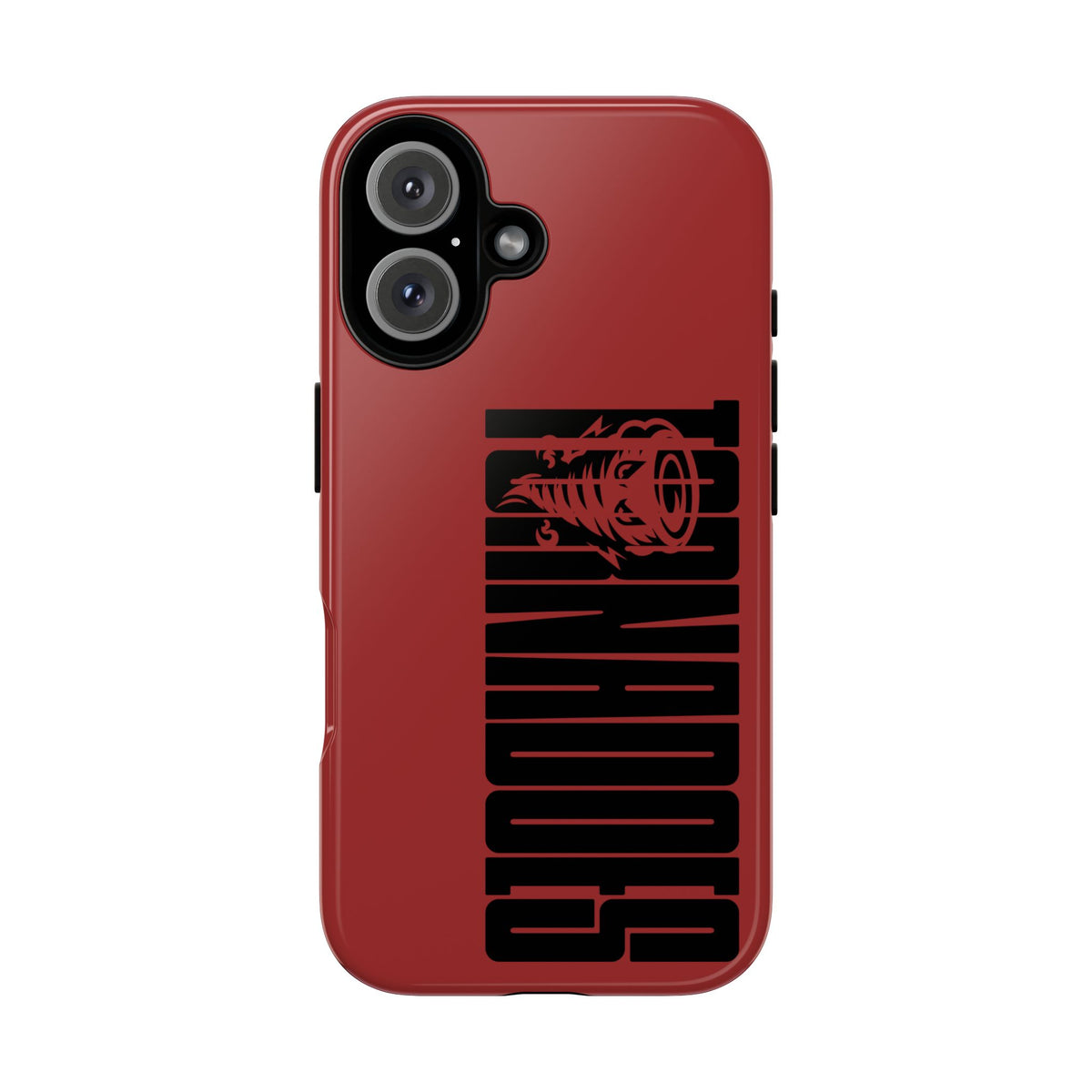 Tornado Tough Phone Case — Bold Storm Graphic Protective Cover
