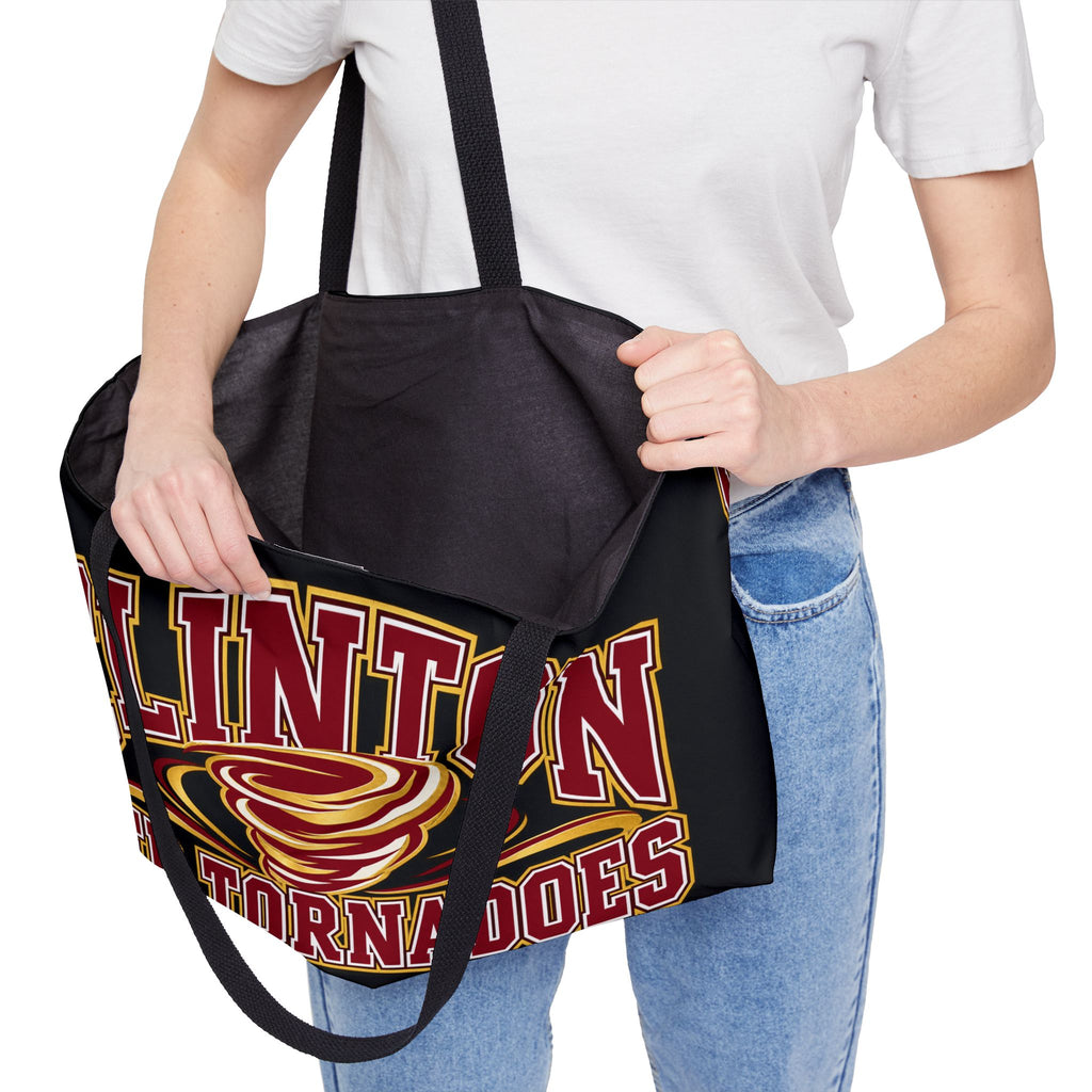 Weekender Tote Bag — Clinton Red Tornadoes Tote