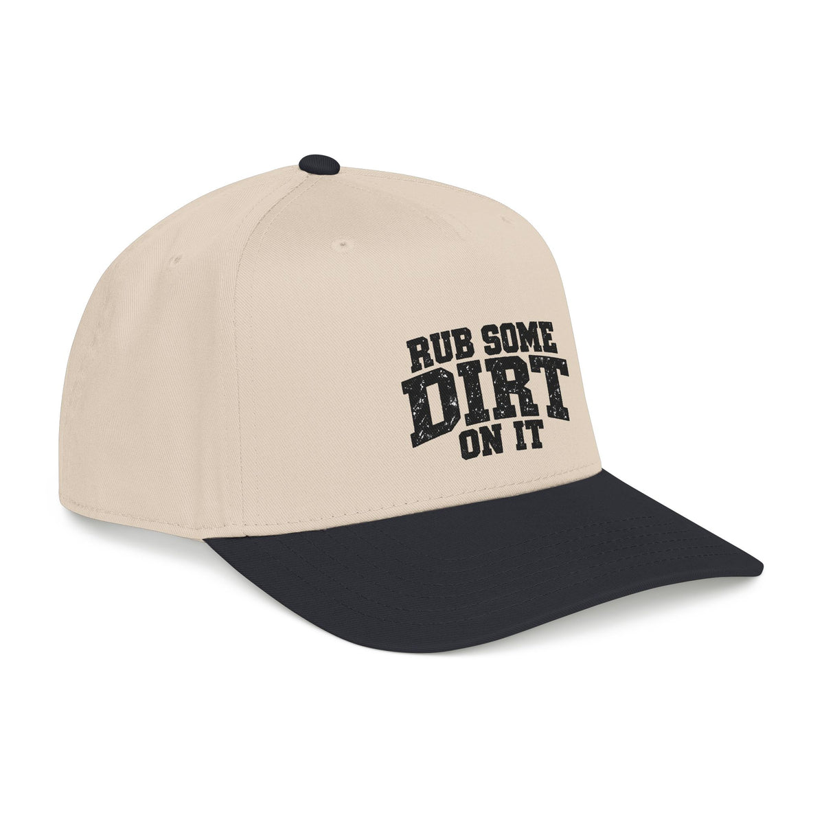 'Rub Some Dirt On It' Mid Profile Baseball Cap – Vintage Outdoor Hunting Trucking Hat