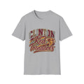 Clinton Reds Tornadoes Graphic T-Shirt — Leopard & Checker Retro School Spirit Tee