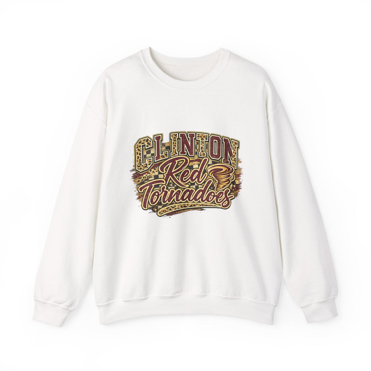 Clinton Red Tornados Crewneck Sweatshirt