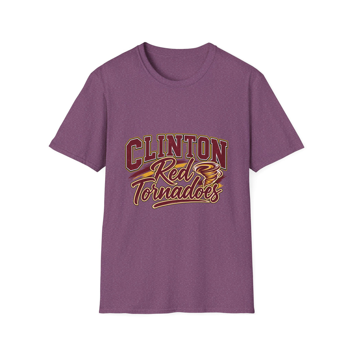 Clinton Red Tornadoes T-Shirt — Retro School Spirit Tee